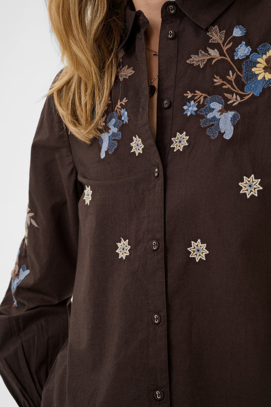CREAM 10615302 CRPEONA SHIRT