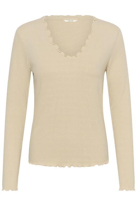 CRE 10615480 RIBBA V-NECK T-SHIRT