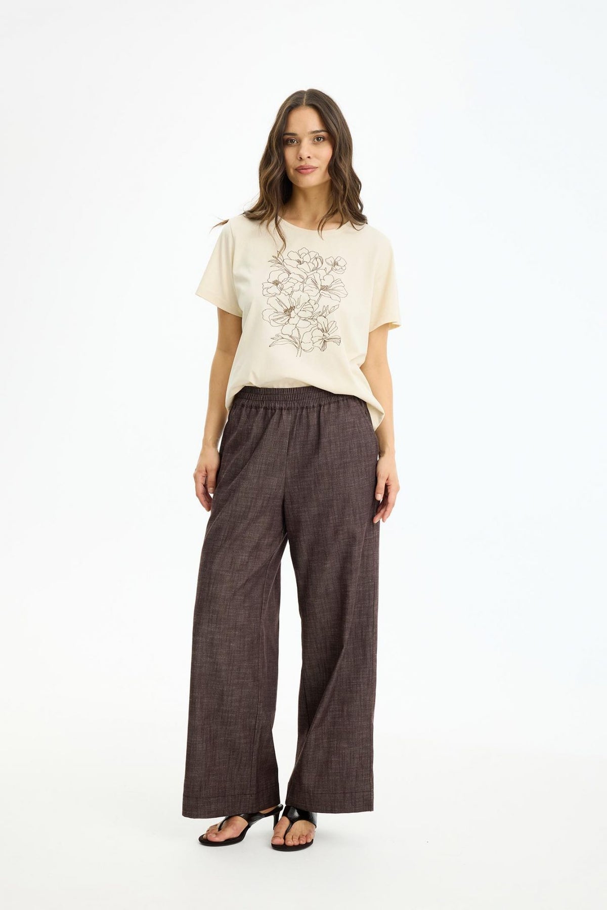 INF 17243 HAZEL PANTS 801 BROWN