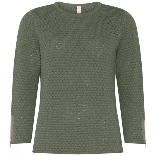 SKOVHUUS 6750 PULLOVER W. ZIPPERS